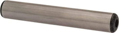 Value Collection - 5/8" Diam x 4" Pin Length Grade 8 Alloy Steel Pull Out Dowel Pin - 1 Rounded & 1 Threaded End - Exact Industrial Supply