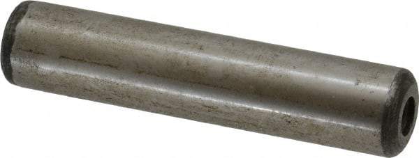 Value Collection - 3/4" Diam x 3-1/2" Pin Length Grade 8 Alloy Steel Pull Out Dowel Pin - 1 Rounded & 1 Threaded End - Exact Industrial Supply