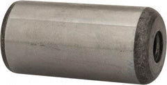Value Collection - 1" Diam x 2" Pin Length Grade 8 Alloy Steel Pull Out Dowel Pin - 1 Rounded & 1 Threaded End - Exact Industrial Supply