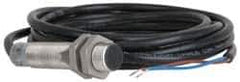 Eaton Cutler-Hammer - NPN, 2mm Detection, Cylinder Shielded, Inductive Proximity Sensor - 2 Wires, IP67, 20 to 250 VAC, M12x1 Thread, 2.46 Inch Long - Exact Industrial Supply