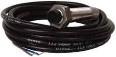 Eaton Cutler-Hammer - NPN, 4mm Detection, Cylinder Unshielded, Inductive Proximity Sensor - 2 Wires, IP67, 20 to 250 VAC, M12x1 Thread, 2.87 Inch Long - Exact Industrial Supply