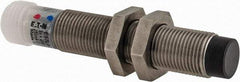 Eaton Cutler-Hammer - NPN, 4mm Detection, Cylinder Unshielded, Inductive Proximity Sensor - 2 Wires, IP67, 20 to 250 VAC, M12x1 Thread, 2.87 Inch Long - Exact Industrial Supply
