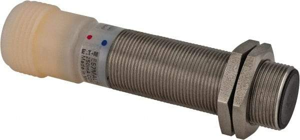 Eaton Cutler-Hammer - NPN, 5mm Detection, Cylinder Shielded, Inductive Proximity Sensor - 2 Wires, IP67, 20 to 250 VAC, M18x1 Thread, 2.54 Inch Long - Exact Industrial Supply