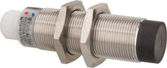 Eaton Cutler-Hammer - NPN, 8mm Detection, Cylinder Unshielded, Inductive Proximity Sensor - 2 Wires, IP67, 20 to 250 VAC, M18x1 Thread, 2.6 Inch Long - Exact Industrial Supply