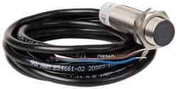 Eaton Cutler-Hammer - NPN, 5mm Detection, Cylinder Shielded, Inductive Proximity Sensor - 2 Wires, IP67, 40 to 250 VAC, M18x1 Thread, 2.54 Inch Long - Exact Industrial Supply