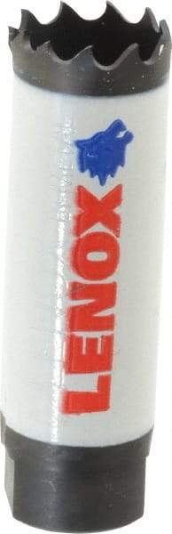 Lenox - 3/4" Diam, 1-1/2" Cutting Depth, Hole Saw - Bi-Metal Saw, Toothed Edge - Exact Industrial Supply