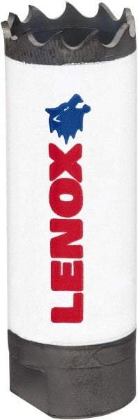 Lenox - 13/16" Diam, 1-1/2" Cutting Depth, Hole Saw - Bi-Metal Saw, Toothed Edge - Exact Industrial Supply