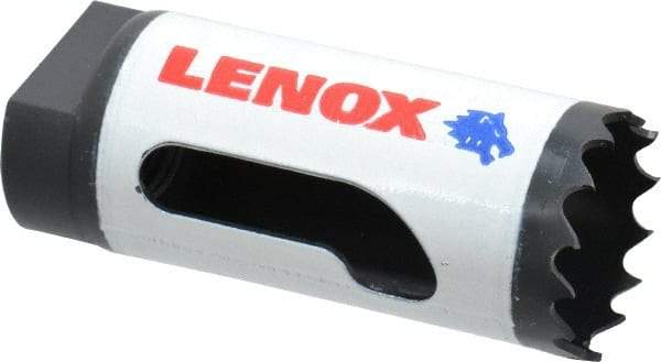 Lenox - 1" Diam, 1-1/2" Cutting Depth, Hole Saw - Bi-Metal Saw, Toothed Edge - Exact Industrial Supply
