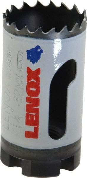 Lenox - 1-1/4" Diam, 1-1/2" Cutting Depth, Hole Saw - Bi-Metal Saw, Toothed Edge - Exact Industrial Supply