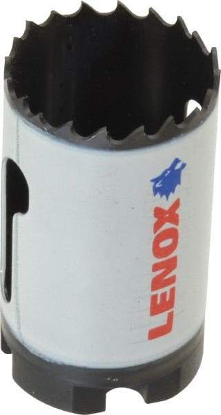 Lenox - 1-3/8" Diam, 1-1/2" Cutting Depth, Hole Saw - Bi-Metal Saw, Toothed Edge - Exact Industrial Supply
