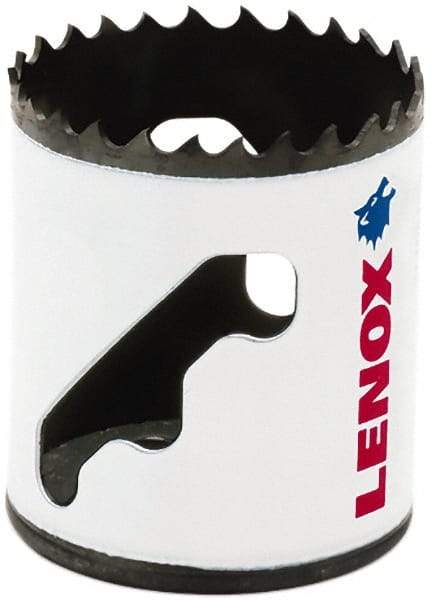Lenox - 1-3/4" Diam, 1-1/2" Cutting Depth, Hole Saw - Bi-Metal Saw, Toothed Edge - Exact Industrial Supply