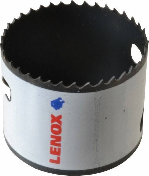 Lenox - 2-9/16" Diam, 1-1/2" Cutting Depth, Hole Saw - Bi-Metal Saw, Toothed Edge - Exact Industrial Supply