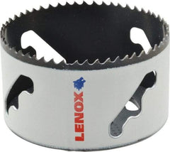 Lenox - 3-5/8" Diam, 1-1/2" Cutting Depth, Hole Saw - Bi-Metal Saw, Toothed Edge - Exact Industrial Supply