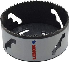 Lenox - 4-1/2" Diam, 1-1/2" Cutting Depth, Hole Saw - Bi-Metal Saw, Toothed Edge - Exact Industrial Supply