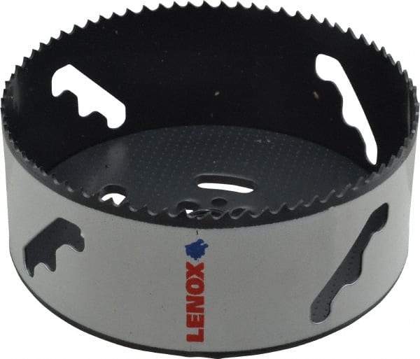 Lenox - 5" Diam, 1-1/2" Cutting Depth, Hole Saw - Bi-Metal Saw, Toothed Edge - Exact Industrial Supply