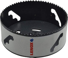 Lenox - 5" Diam, 1-1/2" Cutting Depth, Hole Saw - Bi-Metal Saw, Toothed Edge - Exact Industrial Supply