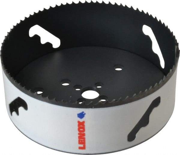 Lenox - 5-1/2" Diam, 1-1/2" Cutting Depth, Hole Saw - Bi-Metal Saw, Toothed Edge - Exact Industrial Supply