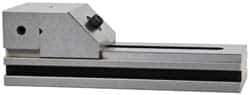 Interstate - 2-7/8" Jaw Width, 4" Jaw Opening Capacity, 1-37/64" Jaw Height, Toolmaker's Vise - Flat Jaw, 0.0002" Parallelism, 0.0002" Squareness, 7-29/32" OAL x 3.14" OAH - Exact Industrial Supply