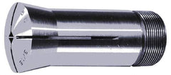 Lyndex - 6 Piece, 1/8" to 3/4" Capacity, 5C Square Collet Set - Increments of 1/8 Inch - Exact Industrial Supply