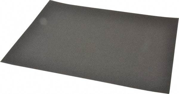 Value Collection - 320 Grit, Aluminum Oxide Sanding Sheet - 11" Long x 9" Wide, Extra Fine Grade, J Weighted Cloth Backing - Exact Industrial Supply