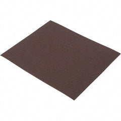 Norton - 80 Grit, Aluminum Oxide Sanding Sheet - 11" Long x 9" Wide, Medium Grade, J Weighted Cloth Backing - Exact Industrial Supply