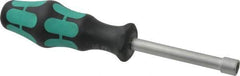 Wera - 5/16" Hollow Shaft Nutdriver - Ergonomic Handle, 7-1/4" OAL - Exact Industrial Supply