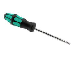 Wera - T25 Torx Driver - 4" Blade Length, 8-3/16" OAL, Ergonomic Handle - Exact Industrial Supply