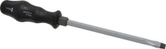 Wera - 317mm OAL Standard Slotted Screwdriver - Hexagon Shank, Ergonomic Handle - Exact Industrial Supply
