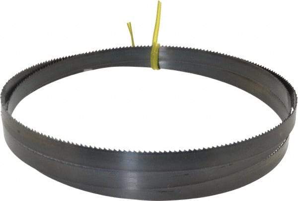 Starrett - 10 TPI, 5' 5" Long x 1/2" Wide x 0.025" Thick, Welded Band Saw Blade - Carbon Steel, Toothed Edge, Raker Tooth Set, Flexible Back, Contour Cutting - Exact Industrial Supply