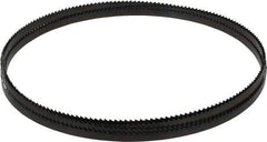 Starrett - 6 TPI, 12' 6" Long x 3/8" Wide x 0.025" Thick, Welded Band Saw Blade - Carbon Steel, Toothed Edge, Raker Tooth Set, Flexible Back, Contour Cutting - Exact Industrial Supply