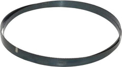 Starrett - 14 TPI, 8' 2" Long x 1/2" Wide x 0.025" Thick, Welded Band Saw Blade - Carbon Steel, Toothed Edge, Raker Tooth Set, Flexible Back, Contour Cutting - Exact Industrial Supply