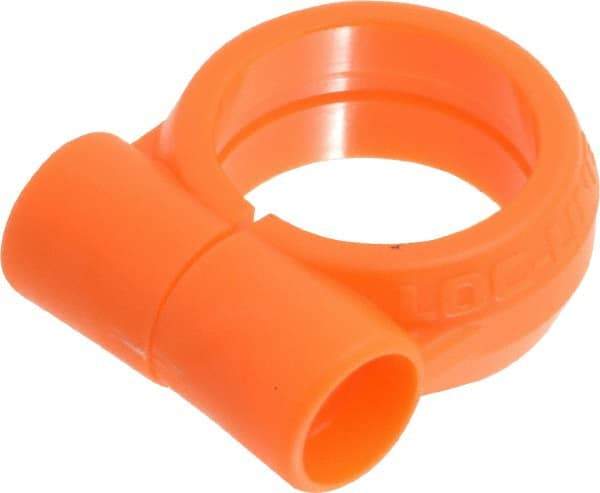 Loc-Line - Unthreaded, 1/4" Hose Inside Diam, Coolant Hose Element Clamp - For Use with 1/4" Loc-Line Modular Hose System, 20 Pieces - Exact Industrial Supply