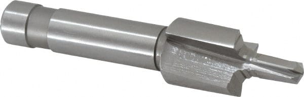 Made in USA - 5/16-24" Port, 0.742" Spotface Diam, 1/8" Tube Outside Diam, Reamer Pilot, Straight Shank, High Speed Steel Porting Tool - Exact Industrial Supply