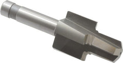 Made in USA - 3/4-16" Port, 1.24" Spotface Diam, 1/2" Tube Outside Diam, Reamer Pilot, Straight Shank, High Speed Steel Porting Tool - Exact Industrial Supply