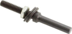 Value Collection - 1/4" Shank Abrasive Point Mandrel - 2-1/2" Length, 1/4" Hole Compatibility, for Small Wheels - Exact Industrial Supply