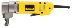 DeWALT - 120V, 1,950 SPM, 6.5 Amp, Electric Power Nibbler - 16 (Mild Steel) and 18 (Stainless Steel) Gauge Cutting Capacity - Exact Industrial Supply