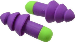 Moldex - Reusable, Uncorded, 27 dB, Flange Earplugs - Purple, 50 Pairs - Exact Industrial Supply