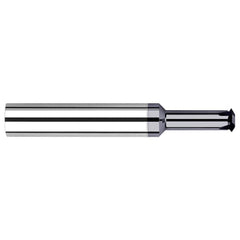 Harvey Tool - Single Profile Thread Mills; Maximum Threads Per Inch: 32 ; Minimum Threads Per Inch: 14 ; Thread Type: Internal/External ; Minimum Nominal Diameter (Inch): 7/16 ; Cutting Diameter (Inch): 0.3400 ; Shank Diameter (Inch): 3/8 - Exact Industrial Supply