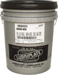 Lubriplate - 5 Gal Pail, Mineral Gear Oil - 1044 SUS Viscosity at 100°F, 95 SUS Viscosity at 210°F, ISO 220 - Exact Industrial Supply