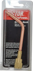 Victor - #1 Tip, 3/32 Inch Welding, All Gases, Welding Nozzle - Exact Industrial Supply