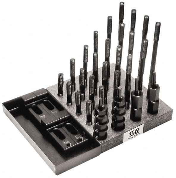 TE-CO - T-Nut & Stud Kits Stud Thread Sizes: 1-8 Number of Pieces: 41 - Exact Industrial Supply
