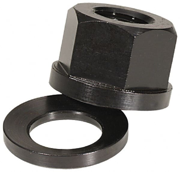 TE-CO - Spherical Flange Nuts System of Measurement: Inch Thread Size (Inch): 3/8-16 - Exact Industrial Supply