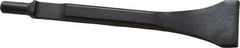 Value Collection - 1-3/8" Head Width, 7" OAL, 5/32" Shank Diam, Angle Chisel - Round Shank, Steel - Exact Industrial Supply