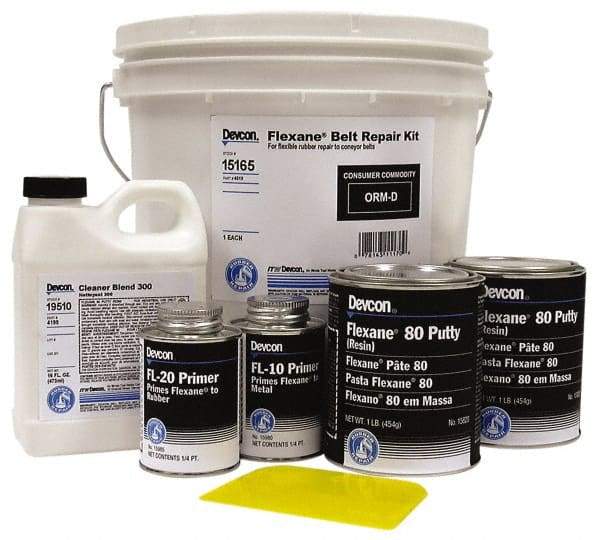 Devcon - 1,500 mL Kit Black Urethane Joint Sealant - 120°F (Wet), 180°F (Dry) Max Operating Temp, 15 min Tack Free Dry Time - Exact Industrial Supply