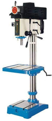 Vectrax - 20" Swing, Variable Speed Pulley Drill Press - Variable Speed, 1-1/2 hp, Single Phase - Exact Industrial Supply