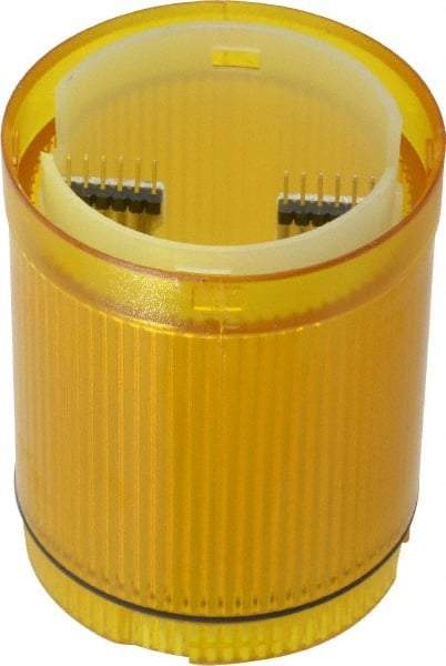 Eaton Cutler-Hammer - Yellow, Visible Signal Replacement Lens and Diffuser - 4, 13, 4X NEMA Rated, For Use with E26 Series Stacklights - Exact Industrial Supply