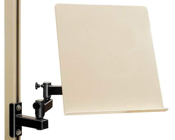 Qualtech - Steel Workbench & Workstation Document Stand - 17" High, Use with Hubbell Workbenches - Exact Industrial Supply