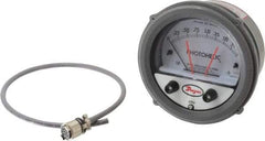 Dwyer - 25 Max psi, 2% Accuracy, NPT Thread Photohelic Pressure Switch - 1/8 Inch Thread, 2 Inch Water Column, 120°F Max - Exact Industrial Supply