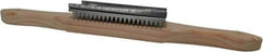 Divine Brothers - Steel Buffing Wheel Rake with Handle - Hardwood Handle - Exact Industrial Supply