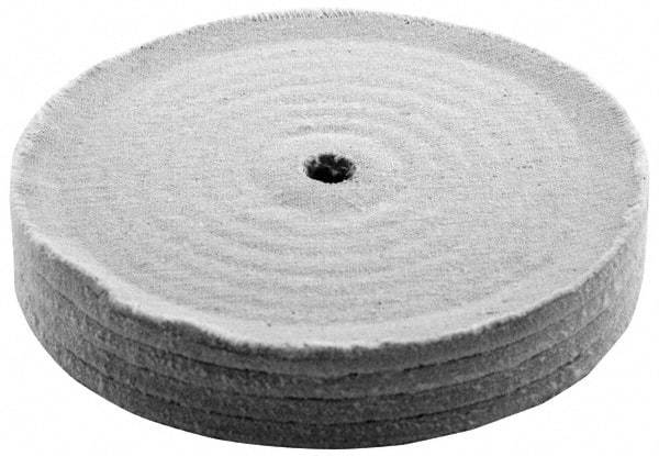 Divine Brothers - 12" Diam x 2" Thick Unmounted Buffing Wheel - Polishing Wheel, 3/4" Arbor Hole - Exact Industrial Supply